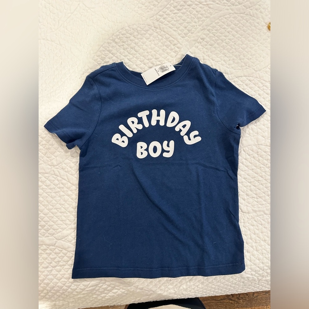 Old navy birthday boy T-shirt 3T NWT